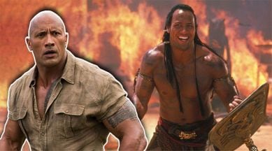 Before Skyscraper Take A Look At Top 5 Dwayne The Rock Johnson Movies Entertainment News The Indian Express