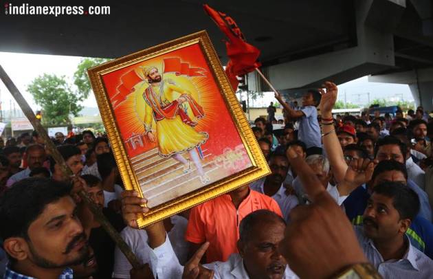 This is the violence that led to Maratha outfits withdrawing quota stir