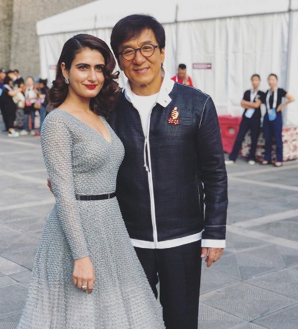 Fatima Sana Shaikh, Jackie Chan