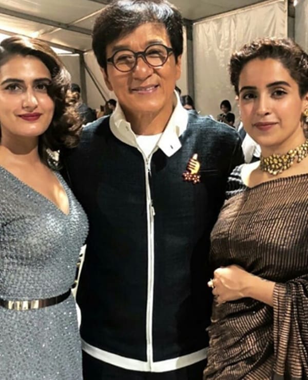 Fatima Sana Shaikh, Sanya Malhotra, Jackie Chan