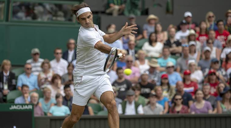 Wimbledon 2018: Roger Federer delivers shot-making masterclass to reach round three | Sports ...