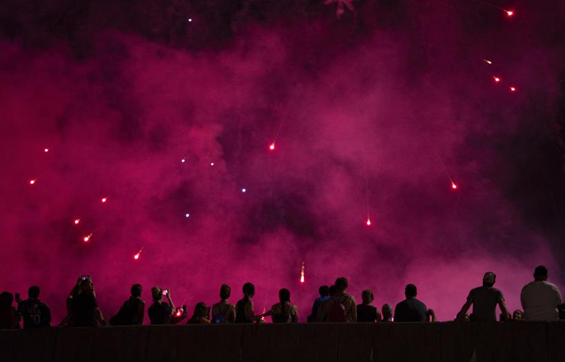 fireworks photos, fourth of july images, us independance day pictures, america, united states, new york firework pics, indian express