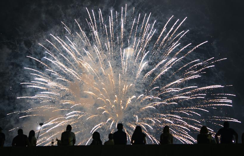 fireworks photos, fourth of july images, us independance day pictures, america, united states, new york firework pics, indian express