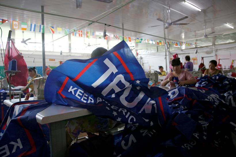 Made in China: Trump re-election flags may get burned by his tariffs