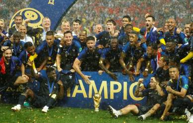 FIFA ranking update: France, the reigning World Cup champions, out