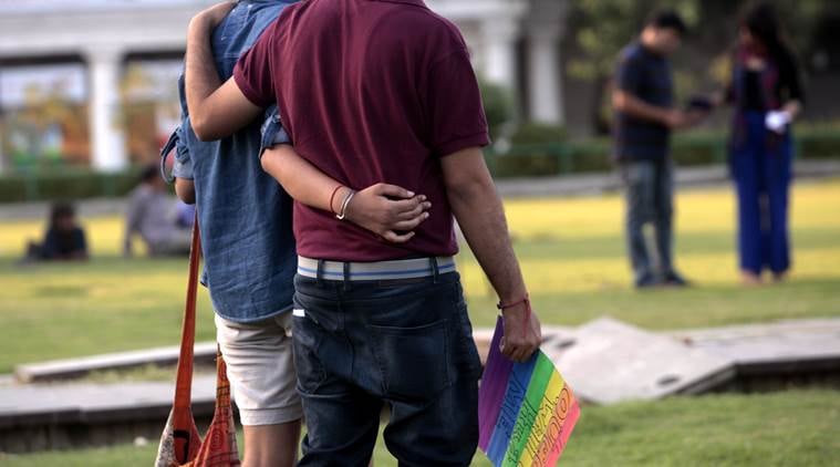 Paritcipants in a Gay Pride Parade