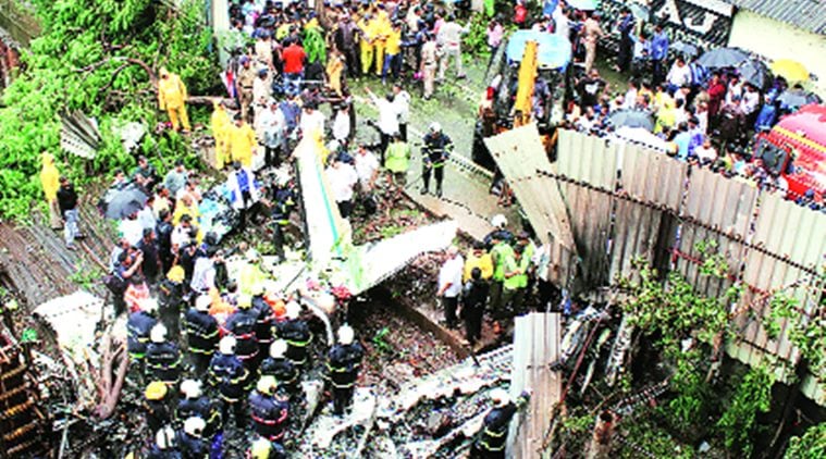 Ghatkopar plane crash 