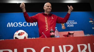 FIFA World Cup 2018, FIFA World Cup 2018 news, Gianni Infantino, Gianni Infantino news, Gianni Infantino updates, sports news, football, Indian Express