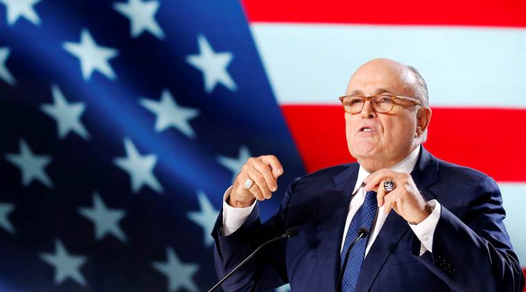 Trump ally Rudy Giuliani says end is near for Iran's rulers
