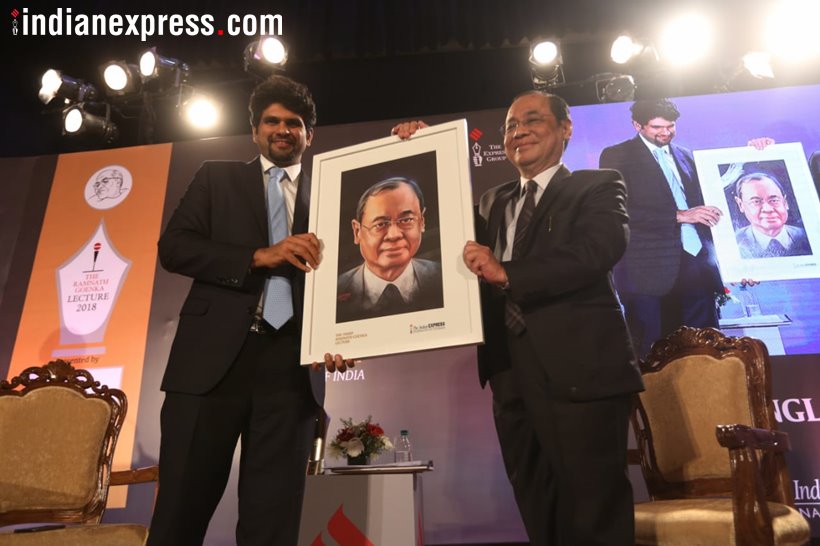 Justice Gogoi at third Ramnath Goenka Memorial Lecture: 'Judiciary needs to be more pro-active'
