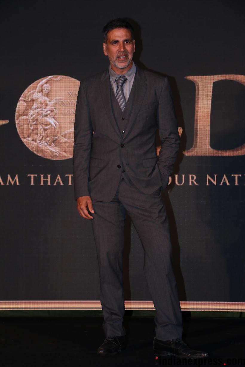 akshay kumar gold song launch event