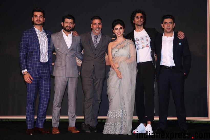 gold song launch event with the whole cast