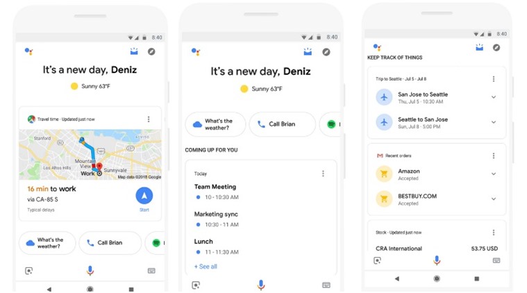 Google Assistant, Google Assistant screen, Assistant for iOS, Google Assistant tools, Assistant Android app, Google Assistant proactive notifications, Google Assistant snapshots