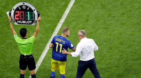 Everywhere he has gone, the man who is called Sweden’s team joker has won hearts. (Source: AP)