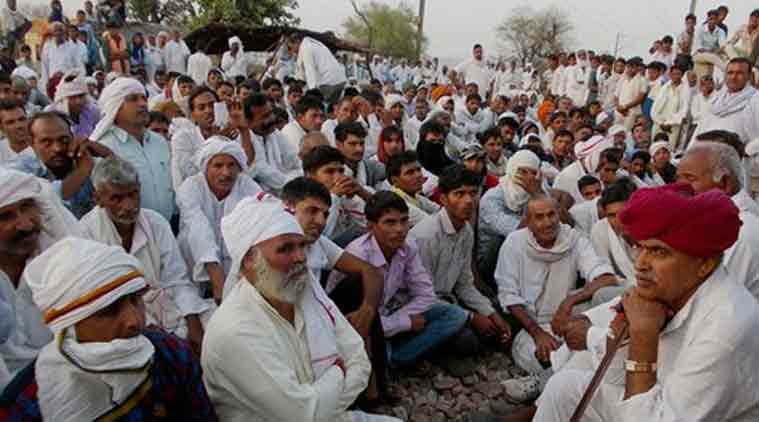 gurjar reservation, gurjar protest, reservation, ews reservations, 10% quota, general category reservation, indian express,