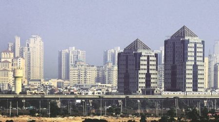 Gurgaon cityscape: Urban migration may be a solution rather than a problem. (Express photo/Manoj Kumar)