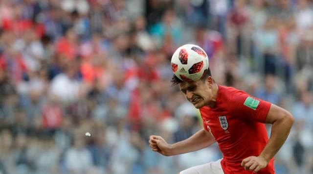 تم توقيع Maguire من قبل يونايتد من Leicester City مقابل رقم قياسي بقيمة 80 مليون جنيه إسترليني لمدافع. (AP/File Photo)