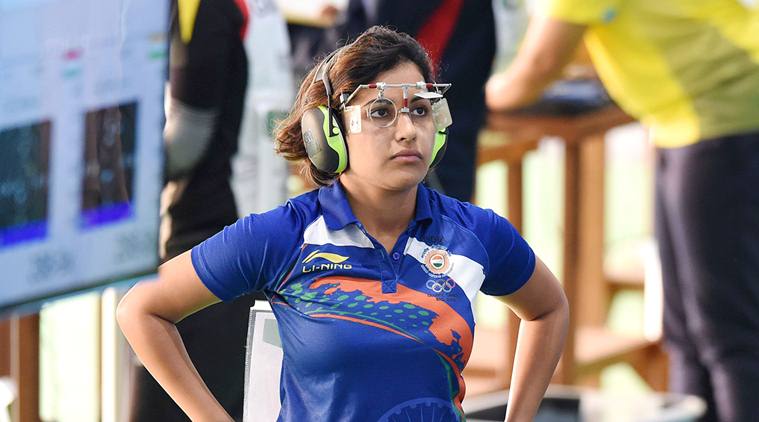 Heena Sidhu, Heena Sidhu India, India Heena Sidhu, Heena Sidhu Asian Games, Asian games 2018, sports news, Indian Express