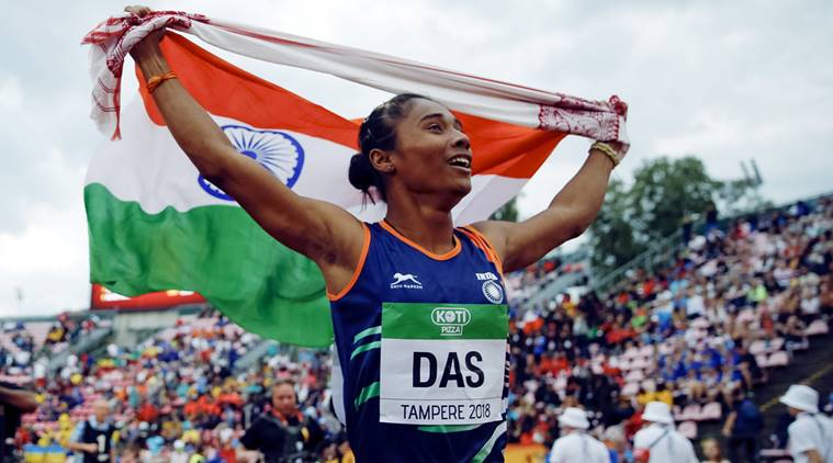 hima das, hima das caste, hima das gold, hima das India gold, Hima Das athletics, who is Hima Das, Hima Das sprinting, sprinter career, health benefits of sprinting