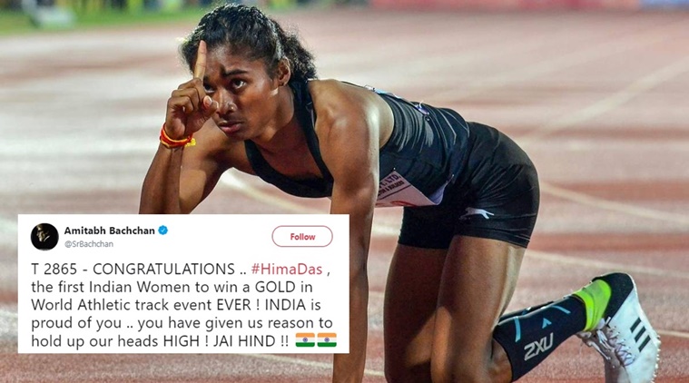 Assam's Hima Das becomes India's first gold medallist in global