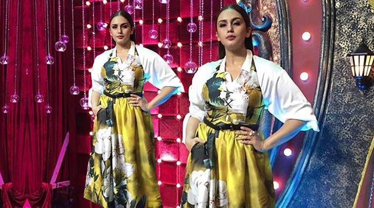 Huma Qureshi, Huma Qureshi latest photos, Huma Qureshi fashion, Huma Qureshi Hemant & Nandita, Huma Qureshi contemporary fashon, indian express, indian express news