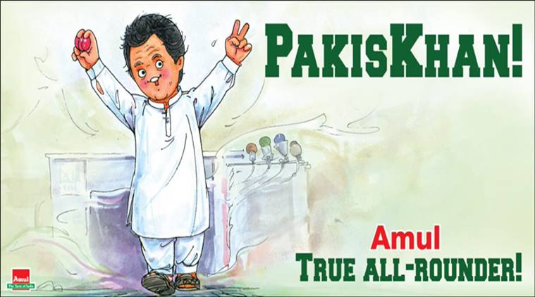 imran khan, pakistan, pakistan elections 2018, imran khan amul cartoon, latest amul cartoon, pakistan new pm, pakistan news, indian express