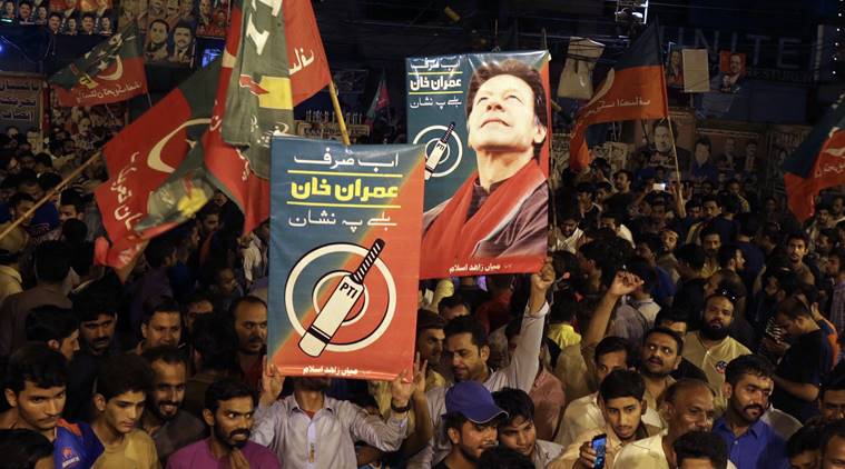 Imran Khan-led PTI supporters sense victory, celebrate on streets in Pakistan