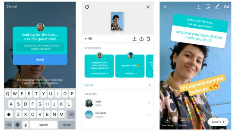 Instagram's new stickers will now let you ask questions in ...