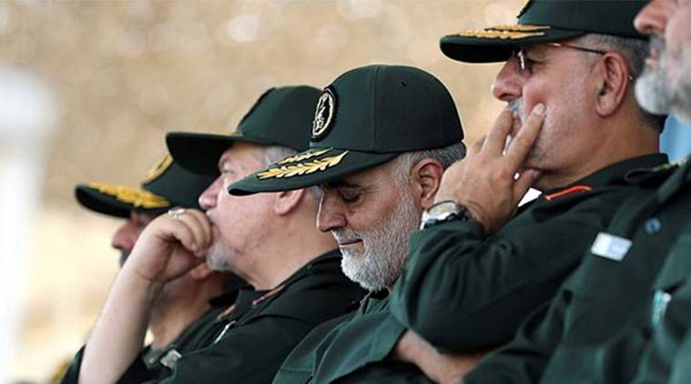 Major-General Qassem Soleimani, who heads the Quds Force of the Guards, were the latest salvo in a war of words between the two countries. (AP)