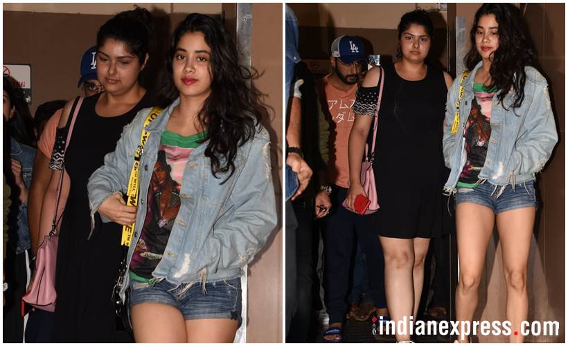 Janhvi Kapoor, Arjun Kapoor, Anshula Kapoor