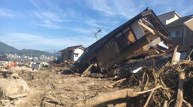 Japan PM Shinzo Abe to visit flood-hit area as death toll crosses 160, fresh warnings issued