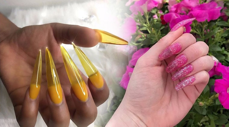 These 90s Jelly Shoes Inspired Colourful Nails Are The Latest