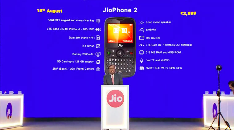 reliance, jiophone, jiophone 2, reliance jiophone 2, mukesh ambani, ril agm, ril agm 2018, reliance agm, reliance agm 2018, jiophone 2 price, jiophone 2 price in india