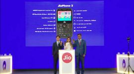 Reliance AGM 2018, JioPhone 2, JioPhone 2 price in India, JioPhone sale in India, JioPhone 2 specifications, GigaFiber, GigaFiber release date, GigaFiber price in India, JioPhone to get WhatsApp support, JioPhone Monsoon Hungama offer, Jio, Mukesh Ambani