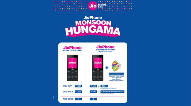 buy jio phone exchange offer