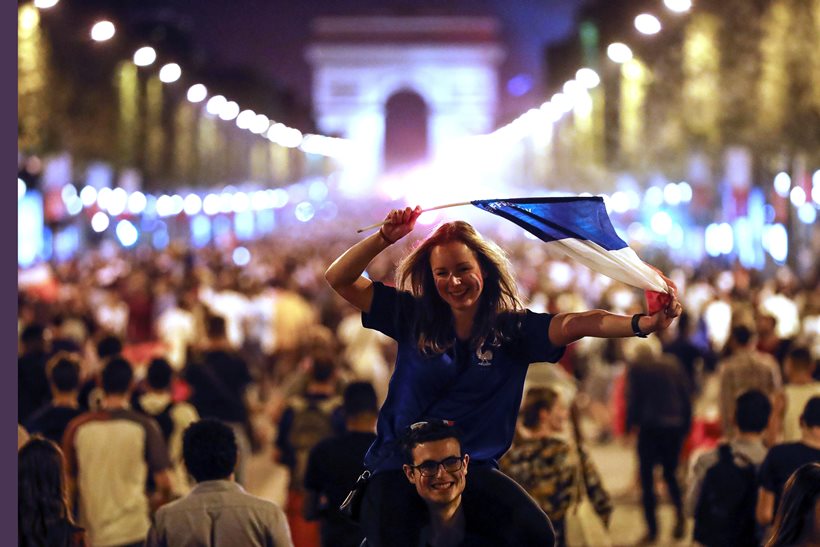 FIFA World Cup 2018: Paris celebrates as France advances to final