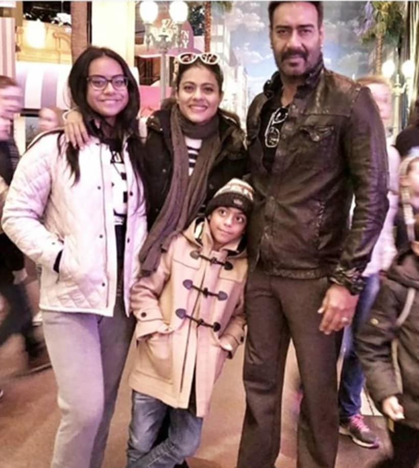 Kajol, Ajay Devgn family