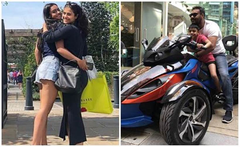 Kajol, Ajay Devgn, Nysa, Yug family vacation photos
