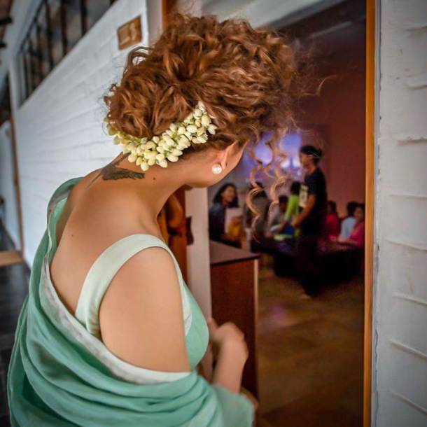 Kangana Ranaut Adishakti Ashram Coimbatore photos