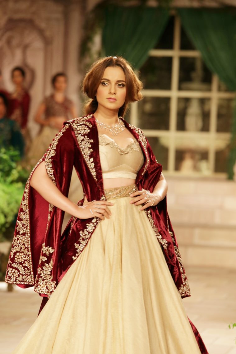 India Couture Week 2018: Kangana Ranaut looks like a 