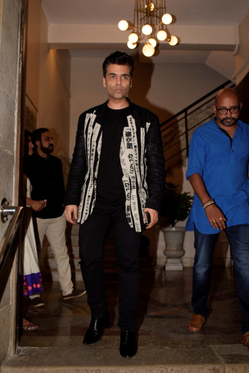 karan johar at karwaan prerelase party