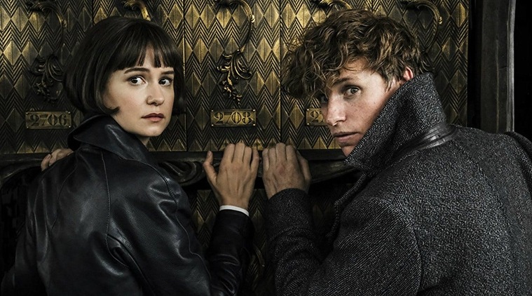 Katherine Waterston and Eddie Redmayne movie photos