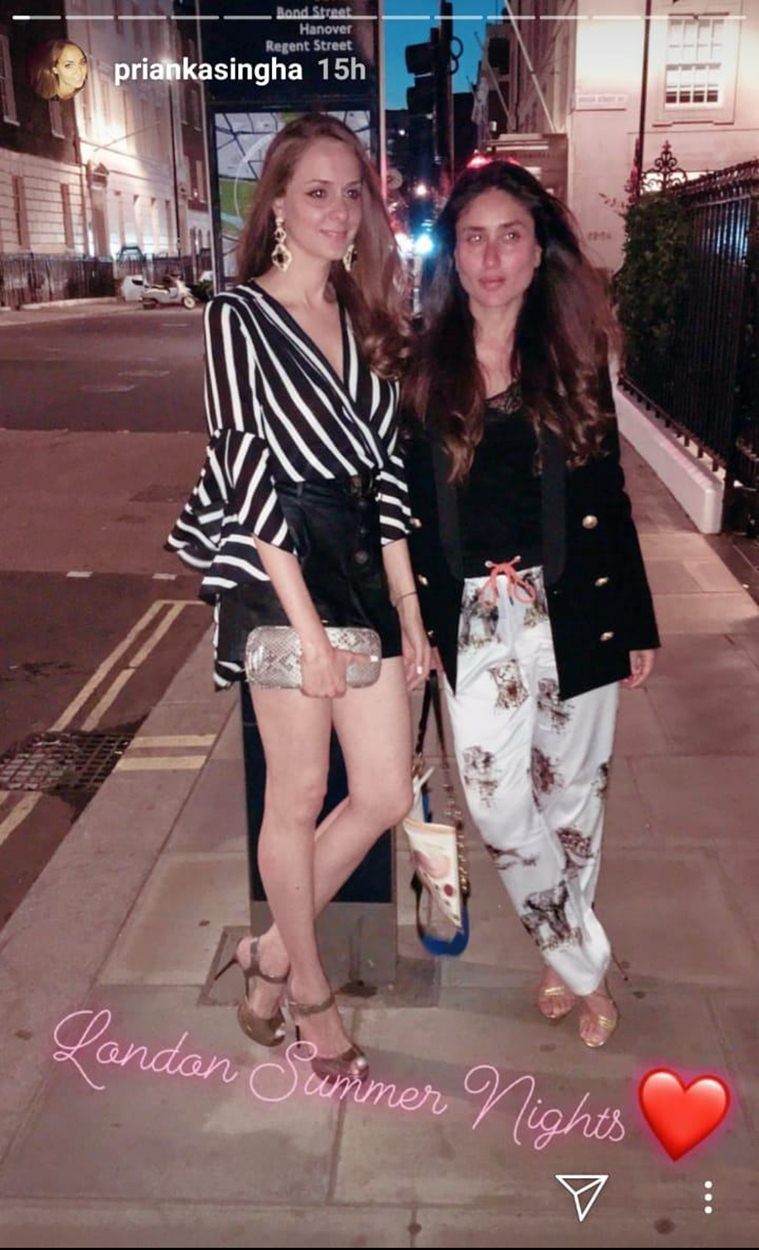 Kareena Kapoor Khan bonds with Rannvijay Singha’s wife Prianka in