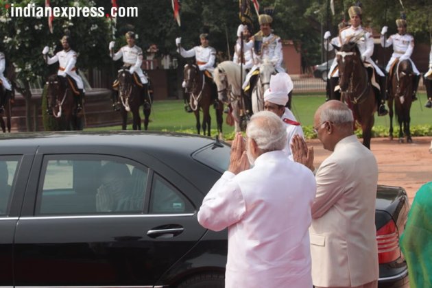 South Korea President accorded ceremonial welcome at Rashtrapati Bhawan