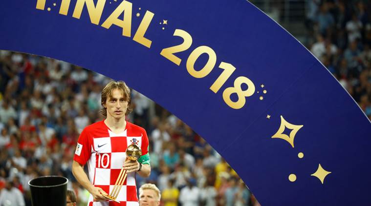 FIFA World Cup 2018: Croatia’s Luka Modric wins the Golden Ball Award