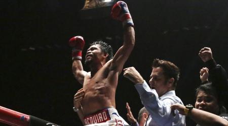 Manny Pacquiao, Manny Pacquiao news, Manny Pacquiao updates, Manny Pacquiao vs Lucas Matthysse, sports news, Indian Express