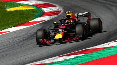 Max Verstappen, Max Verstappen Red Bull, Red Bull Max Verstappen, Austrian Grand Prix, Formula One, F1, sports news, Indian Express
