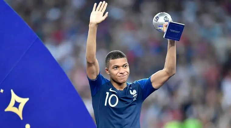 Kylian Mbappe, Best Young Player Award