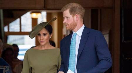 Meghan Markle ditches messy bun; debuts a new hairstyle with olive green dress