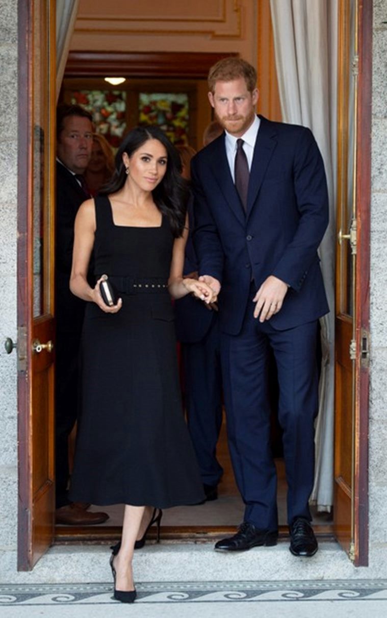 meghan markle, prince harry, meghan markle ireland, meghan markle prince harry ireland, meghan markle givenchy, meghan markle dior, meghan markle emilia wickstead, royal wedding, royal wedding 2018, meghan markle prince harry wedding, meghan markle fashion, royal fashion, meghan markle latest news, meghan markle latest photos, meghan markle updates, celeb fashion, indian express, indian express news